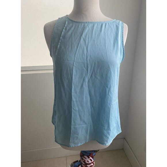 Violet & Claire Blue Loose Tunic Top Size Small Women's - Picture 2 of 9